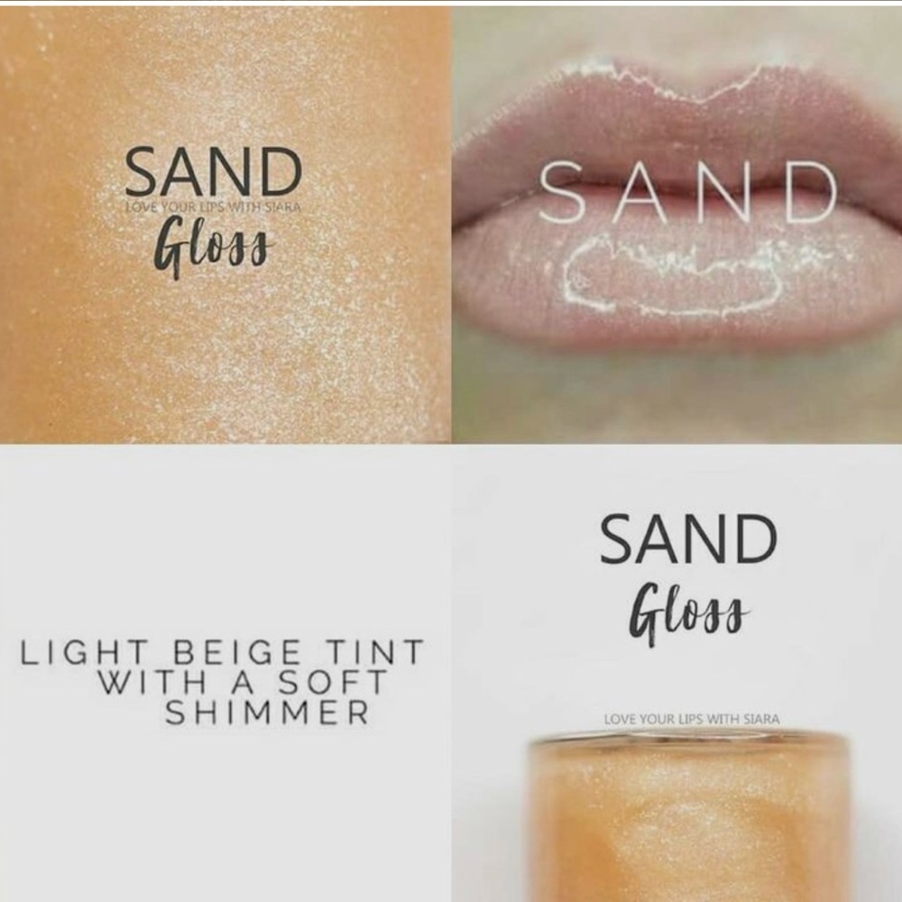 Lipsense by SeneGence Sand Gloss New Full Size Never Opened